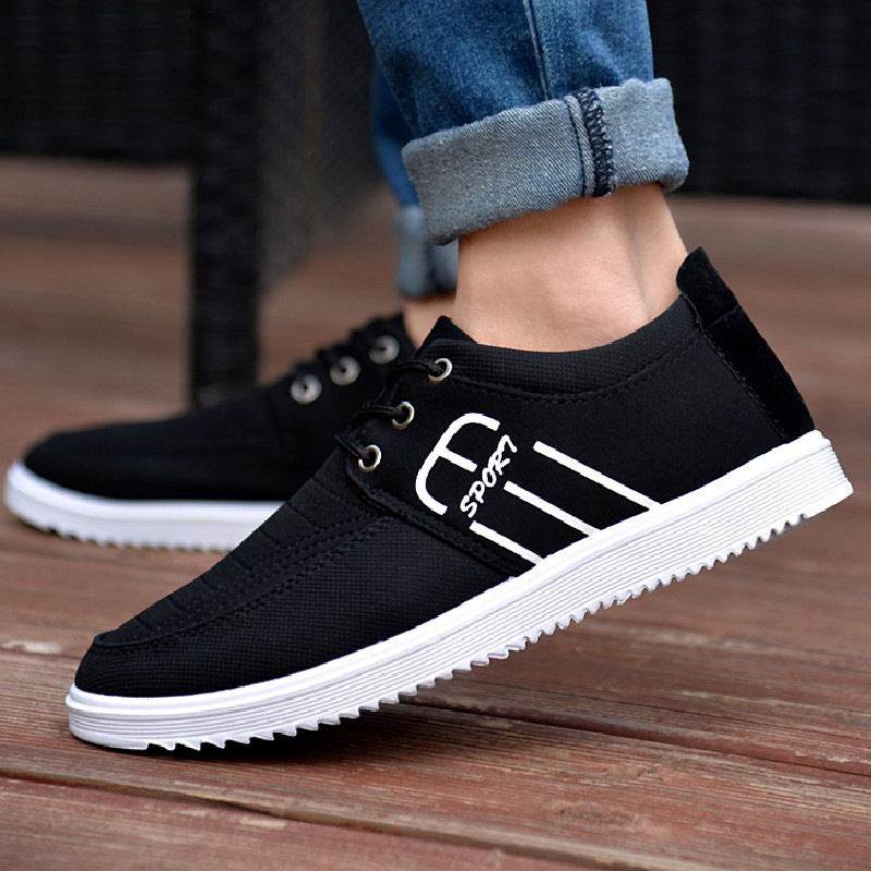 2021 new autumn air shoes men's casual shoes sneakers slip Korean fashion shoes - Velora