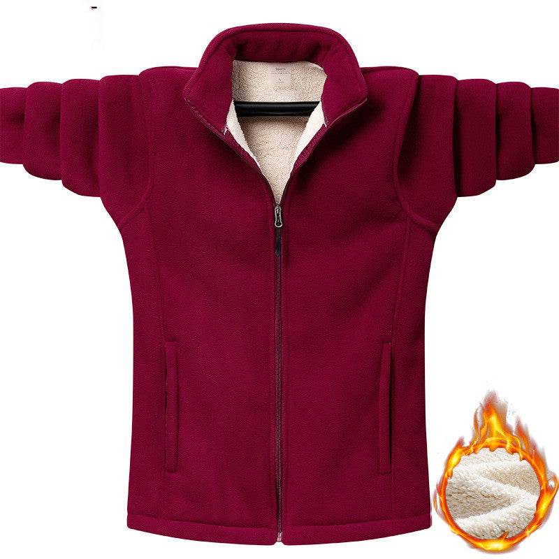Shaker Lamb And Fleece And Thick Men's Jacket - Velora