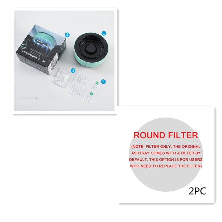 Smoke Removal Air Purification Ashtray Anion Purification Practical Automatic Purifier Ashtray Portable Gadgets For Car Ashtray - Velora