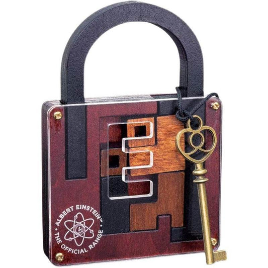 Einstein Lock Wooden Puzzle International Braised Brain Decompression - Velora