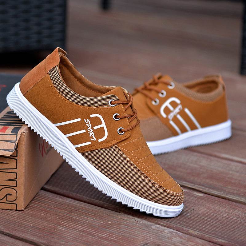 2021 new autumn air shoes men's casual shoes sneakers slip Korean fashion shoes - Velora