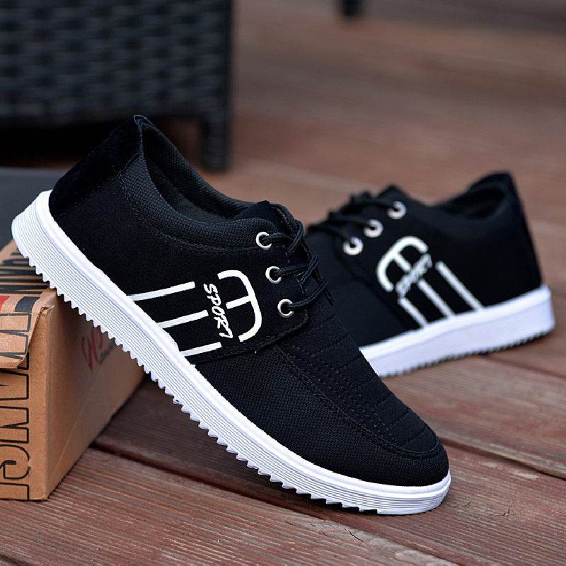 2021 new autumn air shoes men's casual shoes sneakers slip Korean fashion shoes - Velora