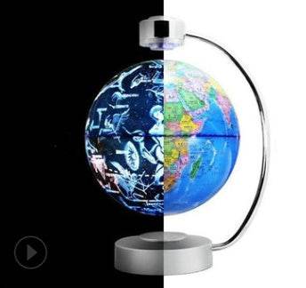 8 inch globe magnetic suspension office decoration company gift novelty creative birthday gift - Velora