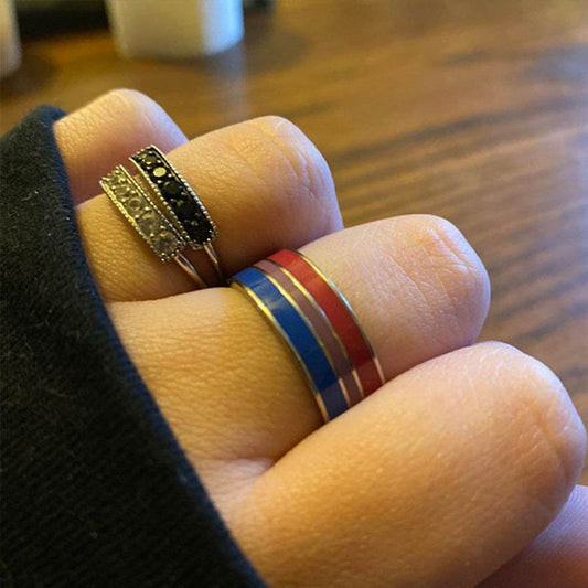 Bisexual Pride Stainless Steel Ring Europe - Velora