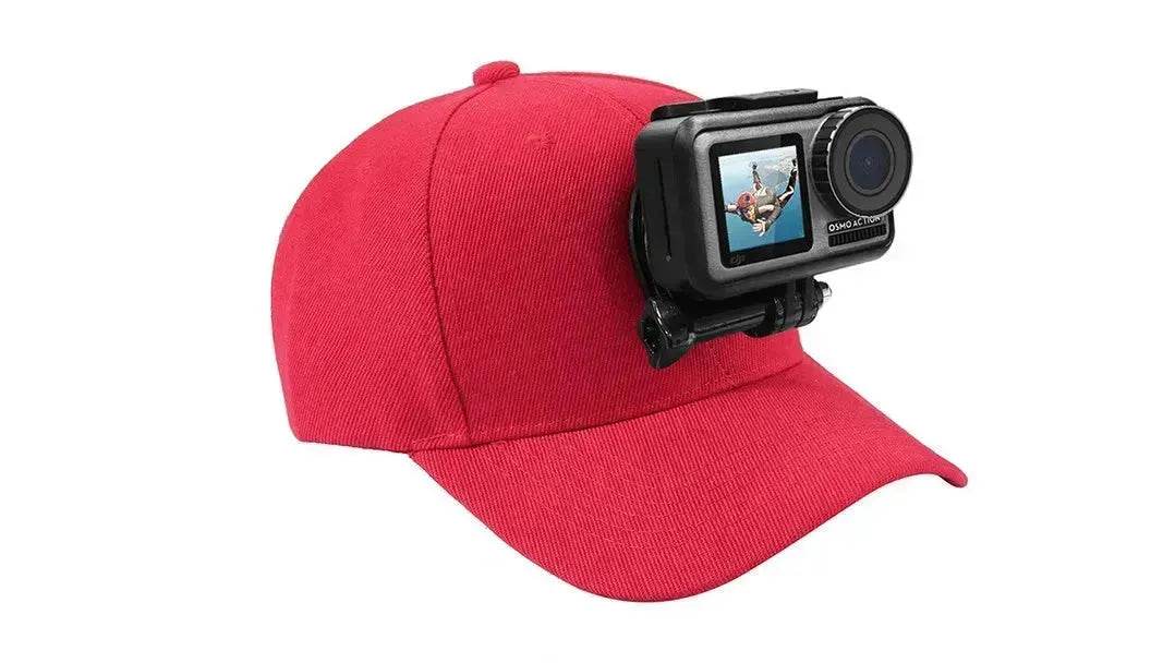 Canvas Sun Hat Cap Cycling Hiking Golfing Fishing For Sports Action Cam Camera - Velora