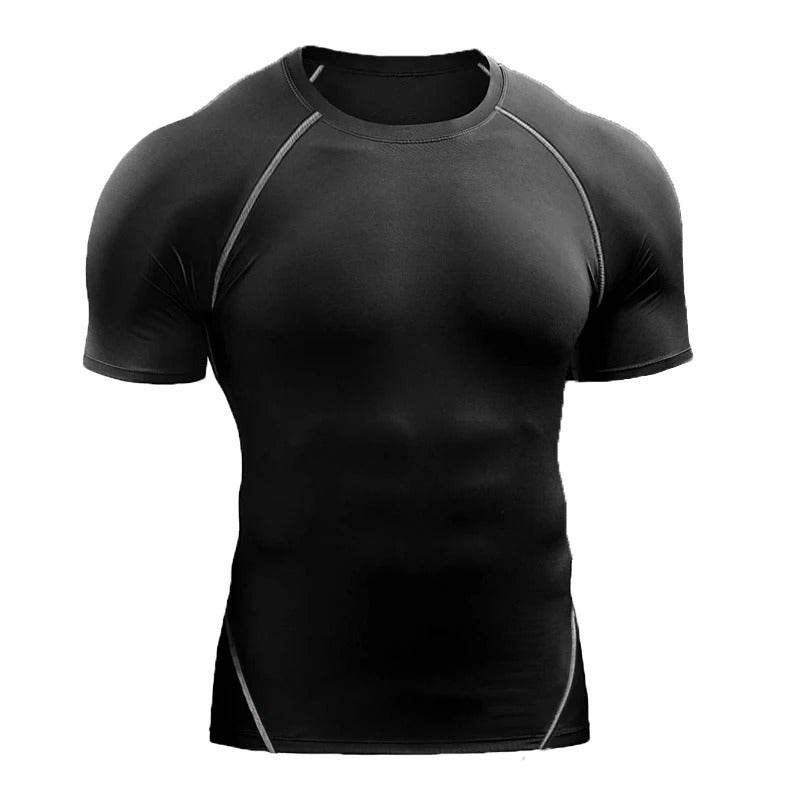 Quick Drying Men Short Sleeve Exercise Running Workout T-shirt Top - Velora