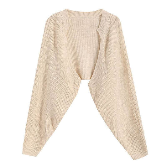 Women's Loose And Slim Knitted Cardigan Coat - Velora