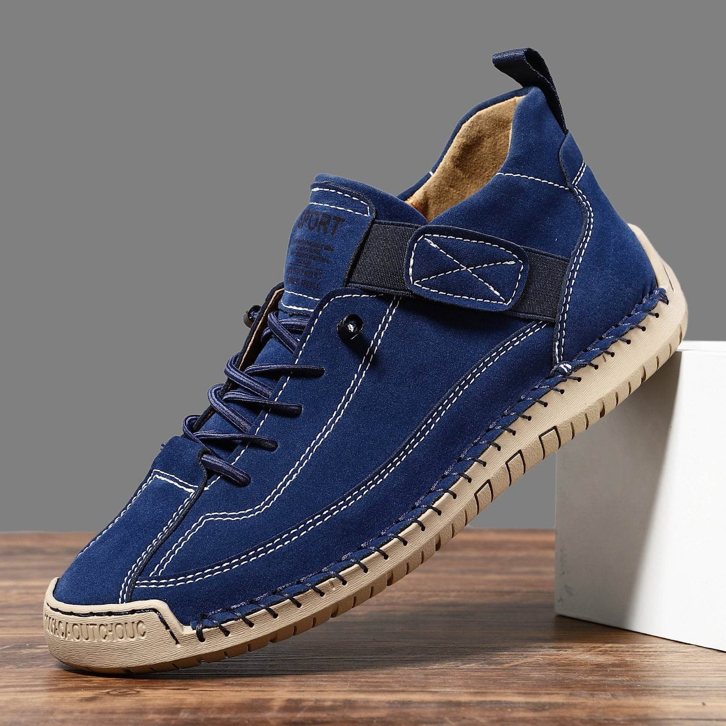Leather Boots Casual Shoes Plus Size Spring And Summer - Velora