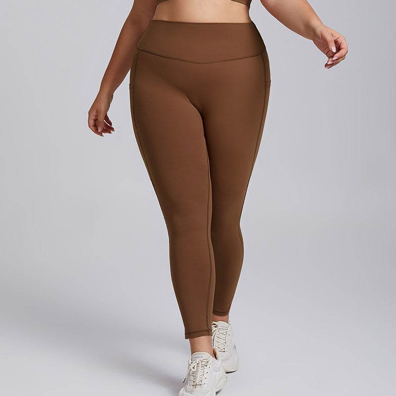 Plus Size Women Sports Workout Gym - Sleeveless Crop and Pant - Velora