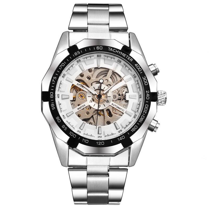 A Full Automatic Men's Automatic Mechanical Watches, Men's Automatic Mechanical Watch Steel Strip - Velora