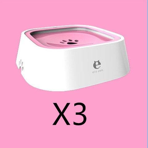 Cat Dog Water Bowl Anti Splash Design - Velora