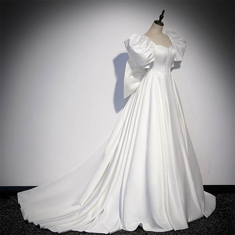 White Evening Dress Women's Banquet - Velora