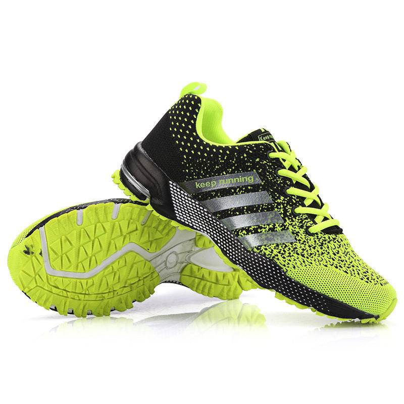 Casual Breathable Fly Woven Mesh Sneakers - Velora