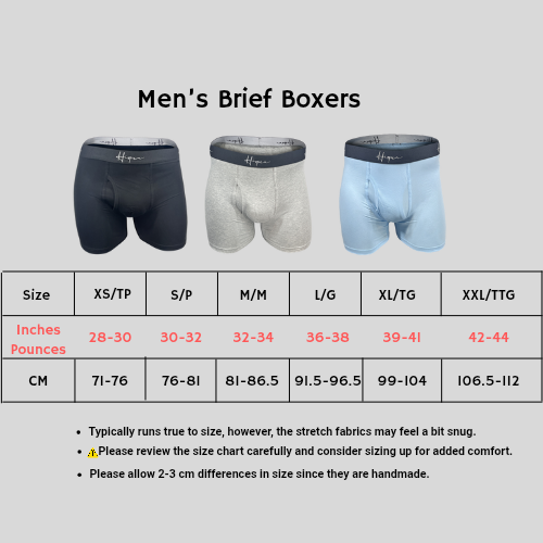 3 Pack 5″ Brief Boxers - Velora Luxury Fashion