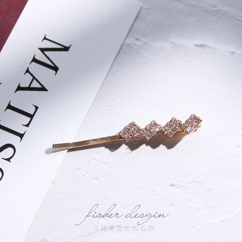 Rhinestone Bling hair clip women