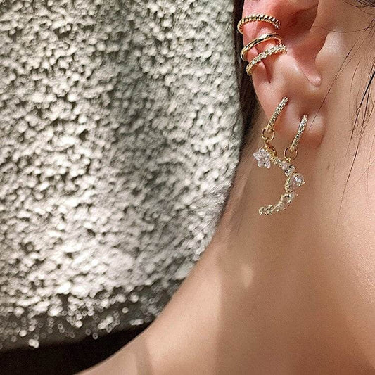 Simple and sophisticated high-end ear clip without pierced ears - Velora