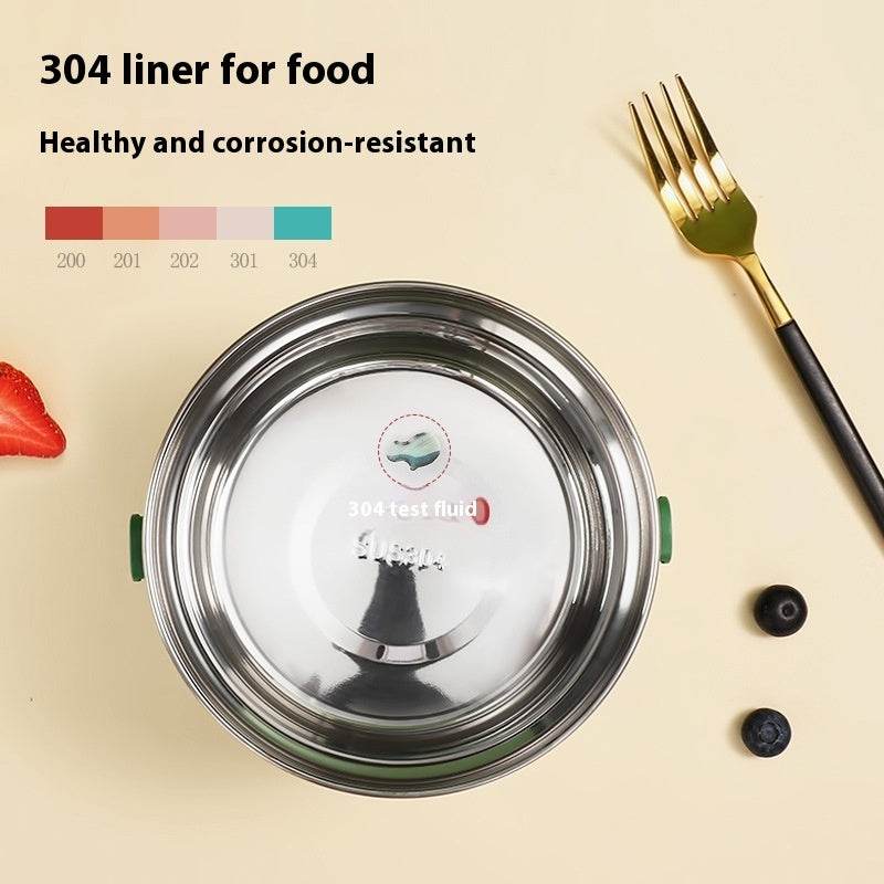 2 layer 304 Stainless Steel Thermal Insulated Lunch Container - Velora