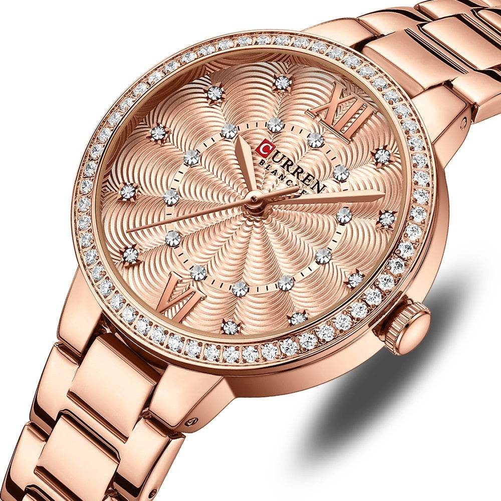 Fashion Casual Steel Strap Women's Watch - Velora
