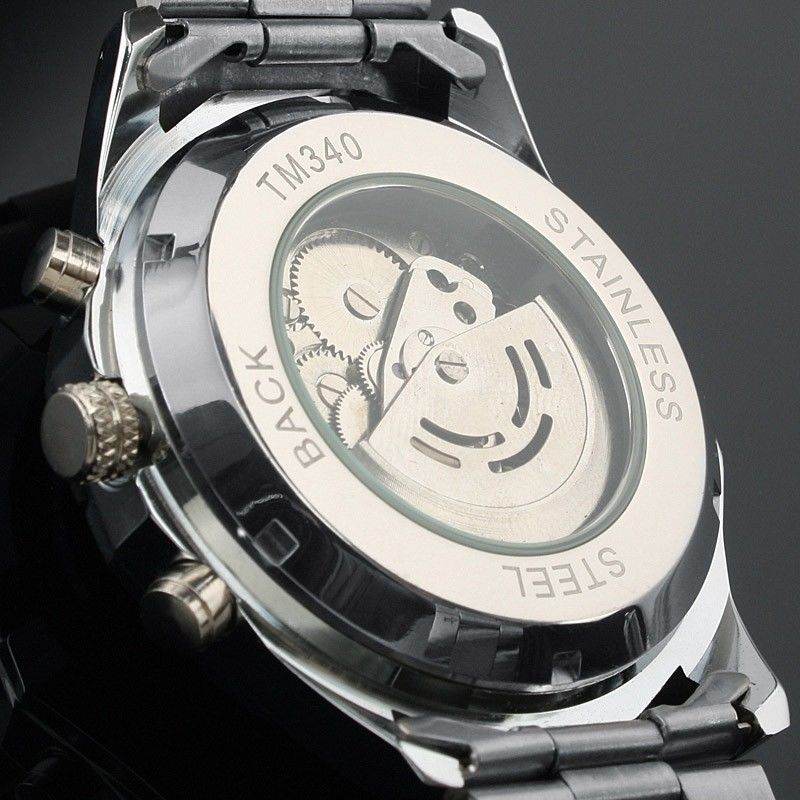 A Full Automatic Winner Men's Automatic Mechanical Table, Men's Automatic Mechanical Watch Steel Strip - Velora