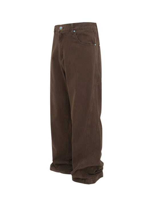 Men's Wide Leg Casual Pants - Velora