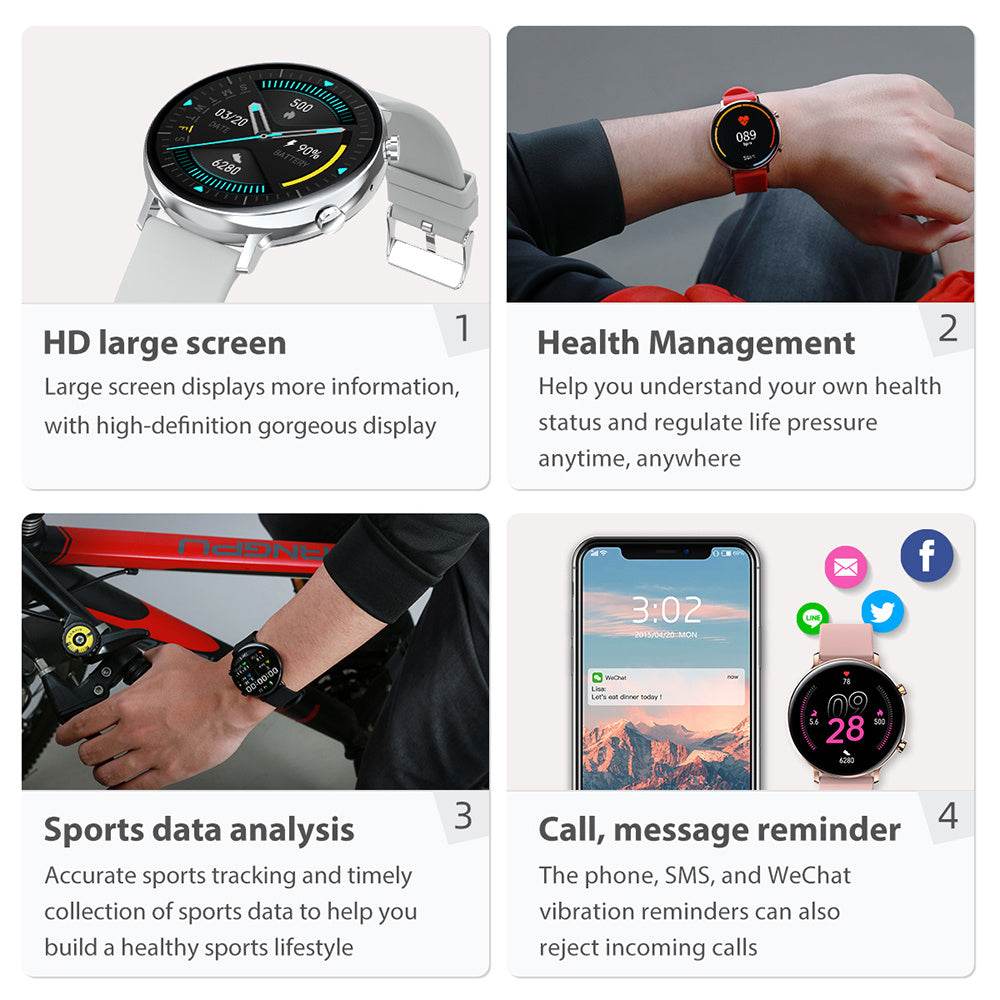 New GW33 smart watch - Velora