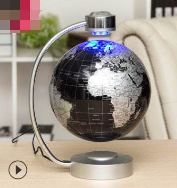 8 inch globe magnetic suspension office decoration company gift novelty creative birthday gift - Velora