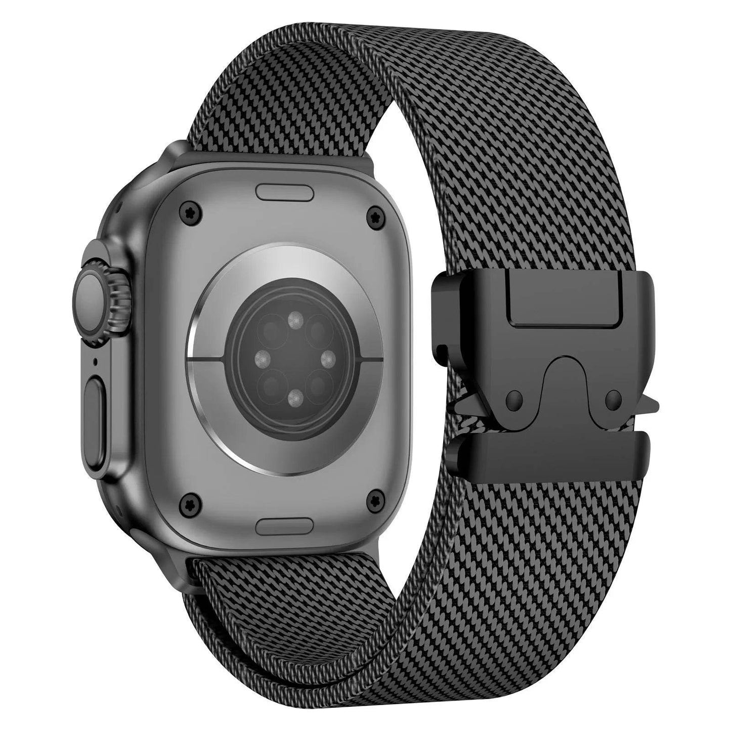 24mm Milan Titanium Watch Strap Suitable For Apple iwatch Smartwatch - Velora