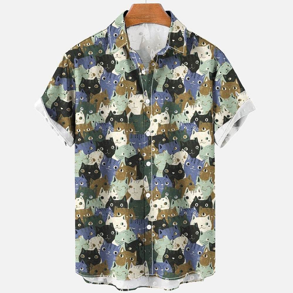 Digital Printed Large Shirt For Men - Velora