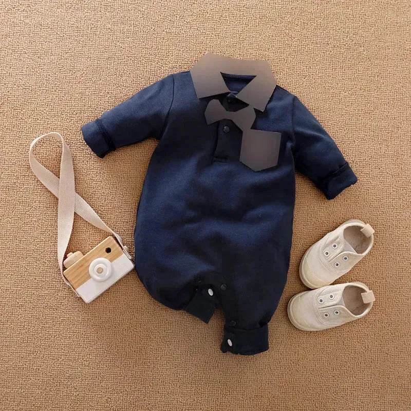 Baby One-piece Spring And Autumn Romper Baseball Uniform cloth - Velora