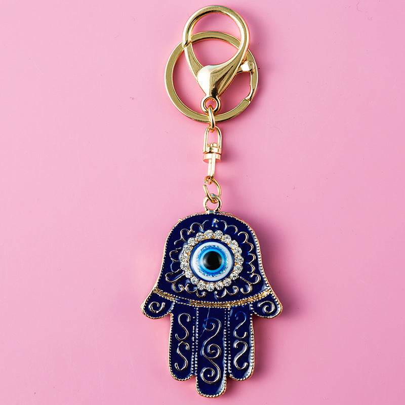 Creative Demon Eye Palm Keychain - Velora