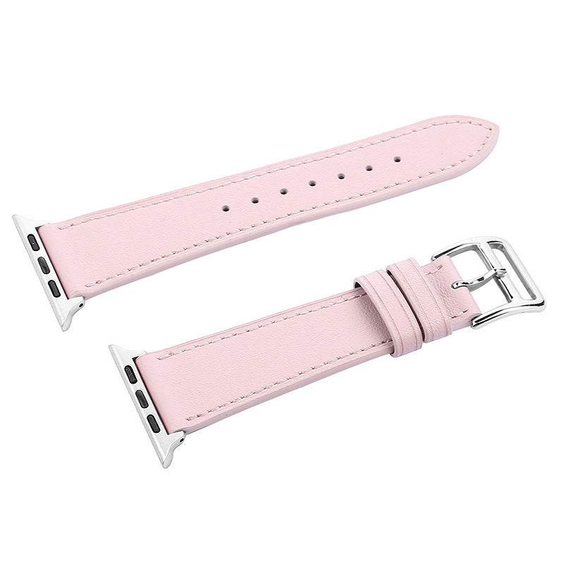 Leather smart watch strap - Velora