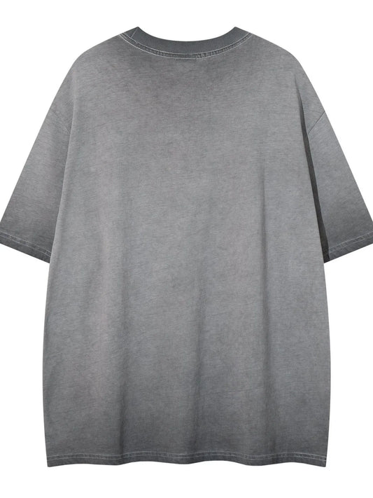 Men's Graphic Round Neck Short Sleeve T-Shirt - Velora