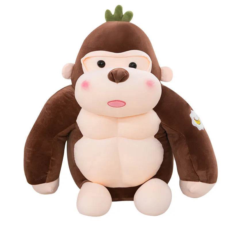 Black King Kong Cute Creative Gorilla Plush Toy - Velora