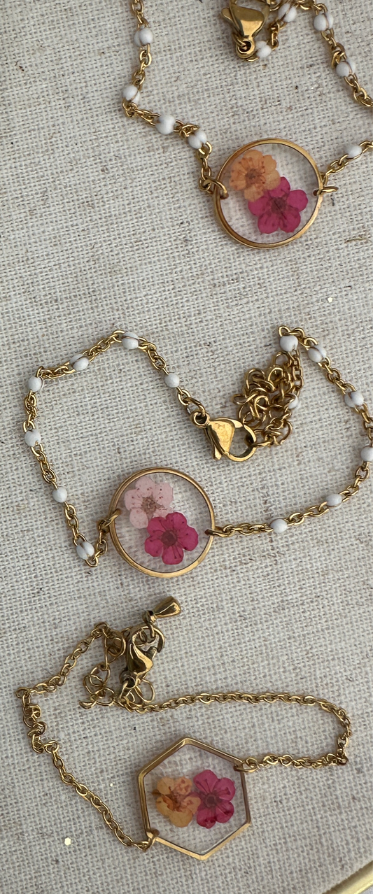 Edition spéciale - Bracelet duo Sofia - rond 16mm - Velora