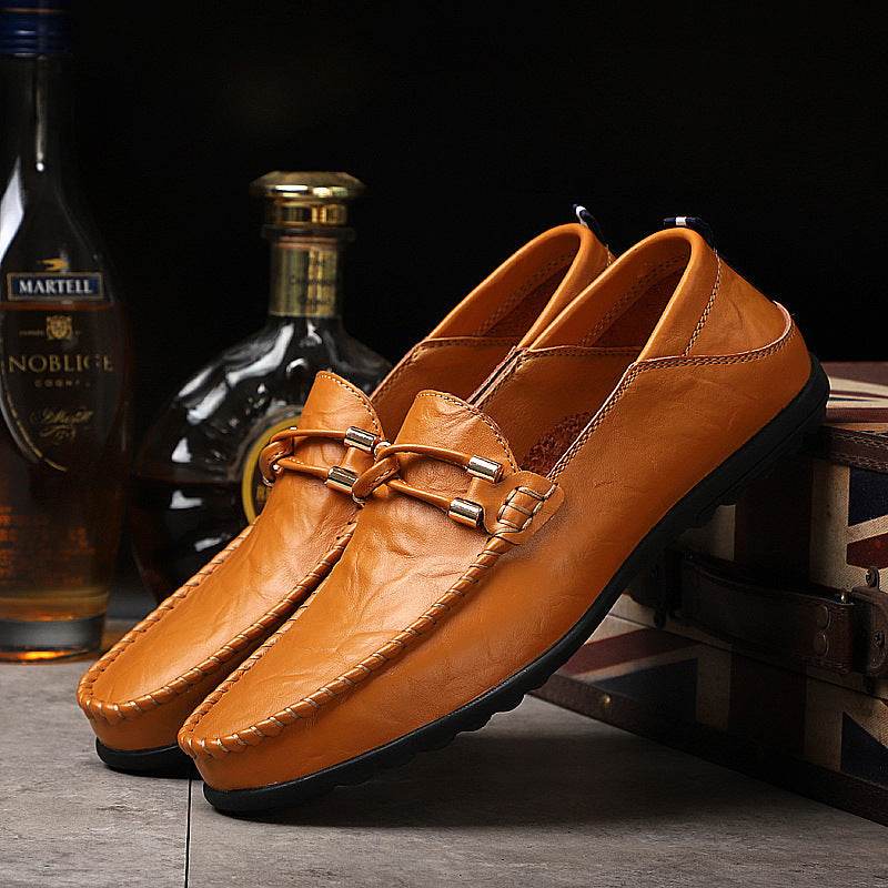 Men's Springsummer Gommino Cowhide Shoes - Velora