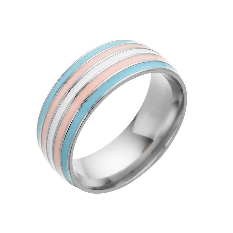Bisexual Pride Stainless Steel Ring Europe - Velora