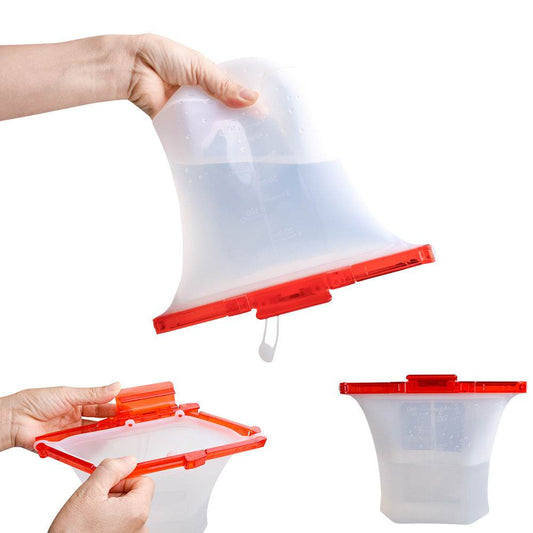 Kitchen Refrigerator Silicone Food Storage Bag - Velora