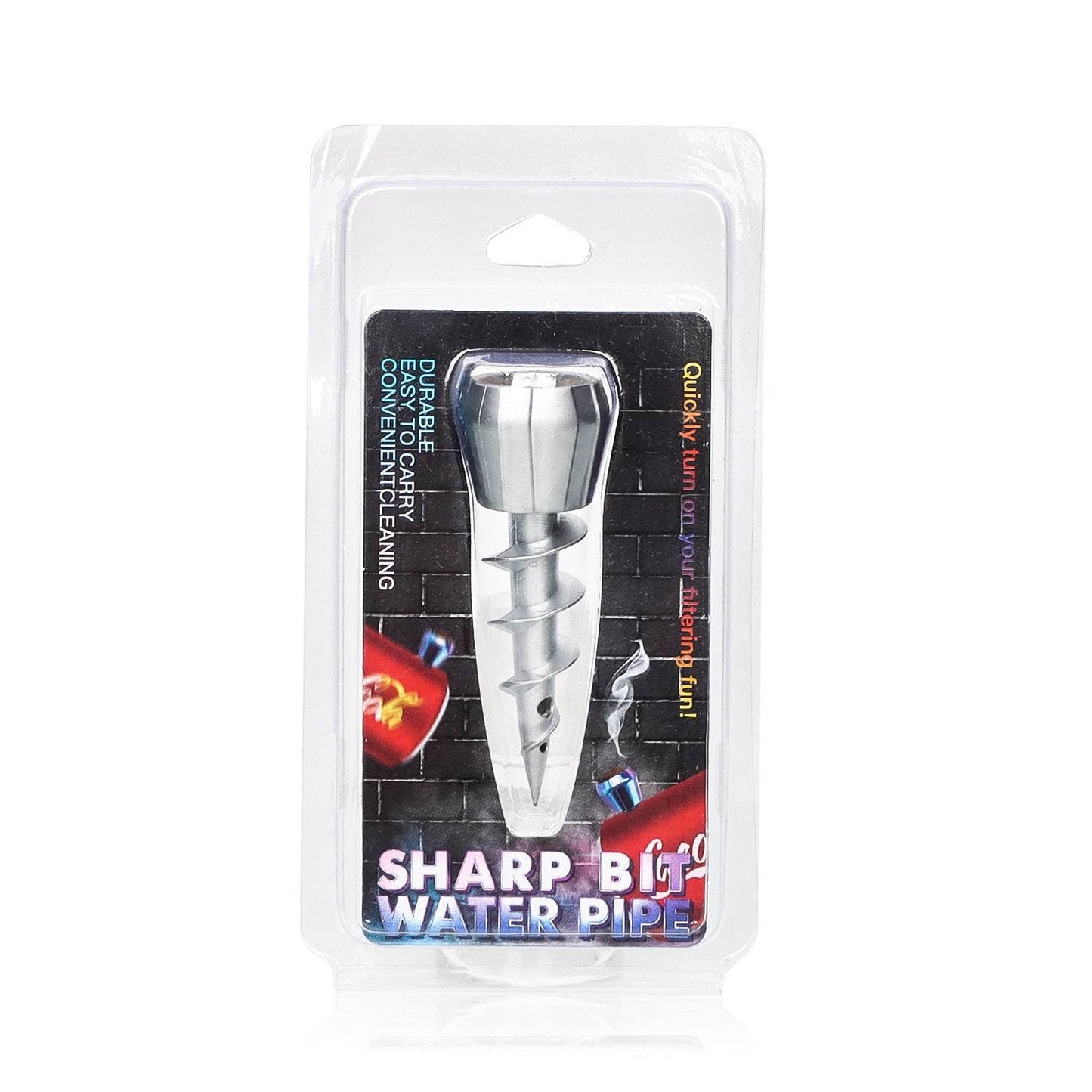 23mm Metal Screw Shape Hookah Metal Gun Head Accessories - Velora