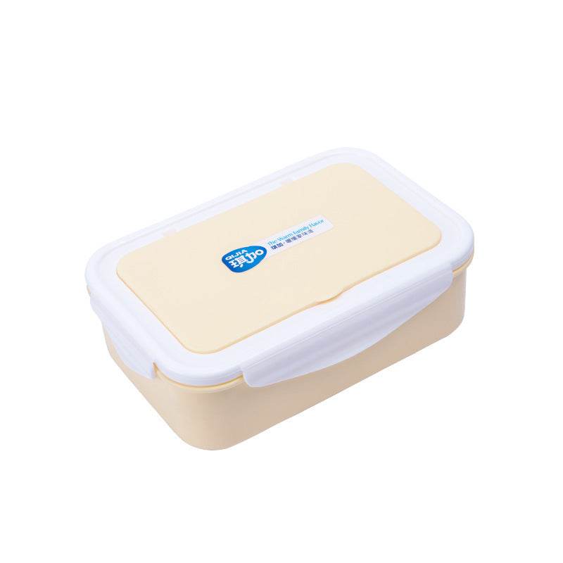 Kids Plastic Bento Lunch box with Cutleries - Velora