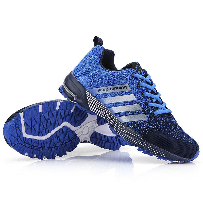Casual Breathable Fly Woven Mesh Sneakers - Velora