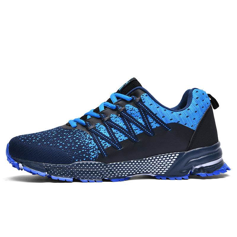 Casual Breathable Fly Woven Mesh Sneakers - Velora
