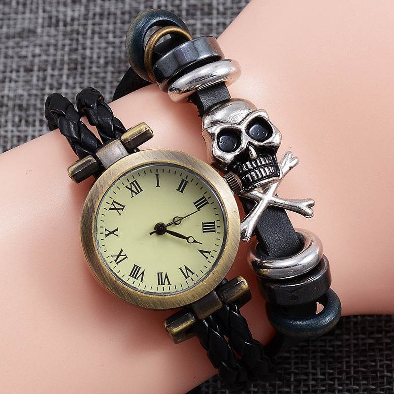 Vintage Craft Bracelet Watch Women's Fashion Twist - Velora