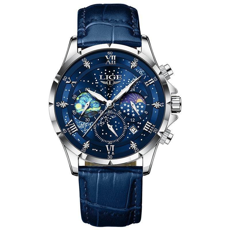Men's Quartz Fashion Waterproof Business Watch - Velora