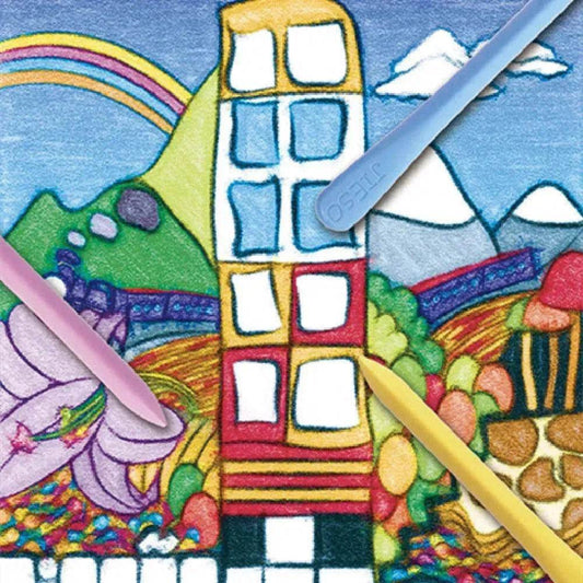 Children Coloring Painting Graffiti Erasable Plastic Crayon - Velora