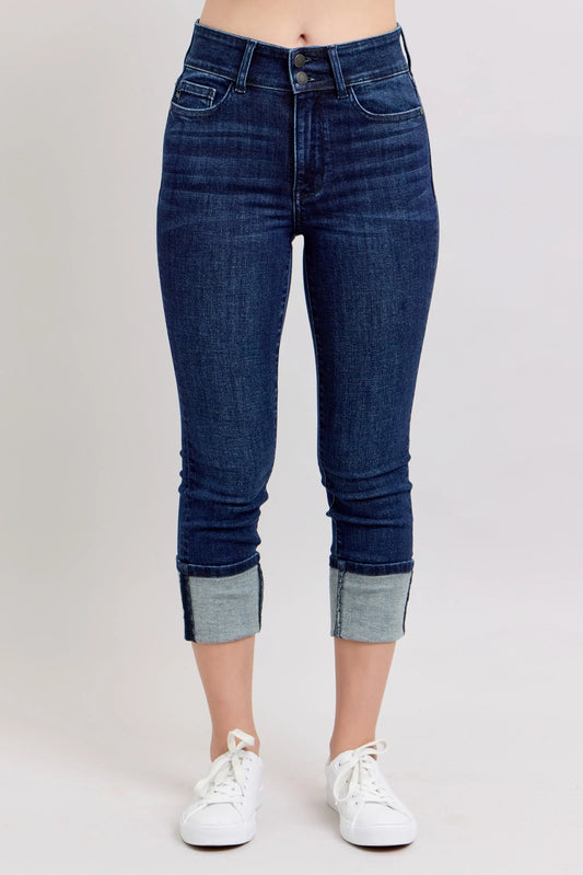 Judy Blue High-Waist Double Waist Band Skinny Jeans - Velora