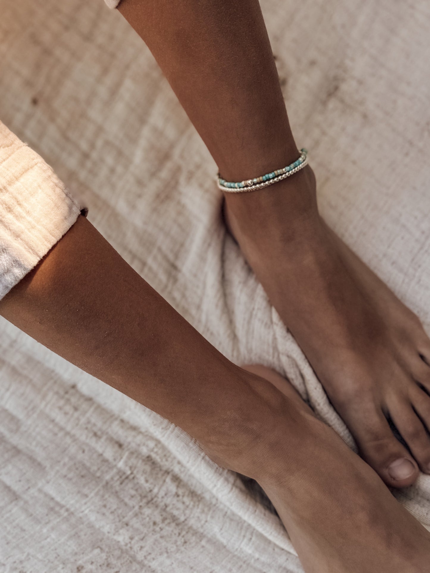 3mm Sterling Silver Anklet - Velora Luxury Fashion