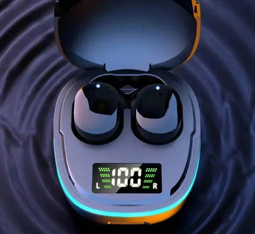 G9S Bluetooth Headset Cool Breathing Light Touch Digital Headphones - Velora