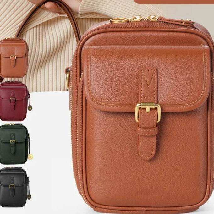 Unisex Vintage Large Capacity Messenger Bag Storage Bag With 10 Card Inserts Casual Backpack Women's Bag Retro Backpack Large Capacity Travel - Velora