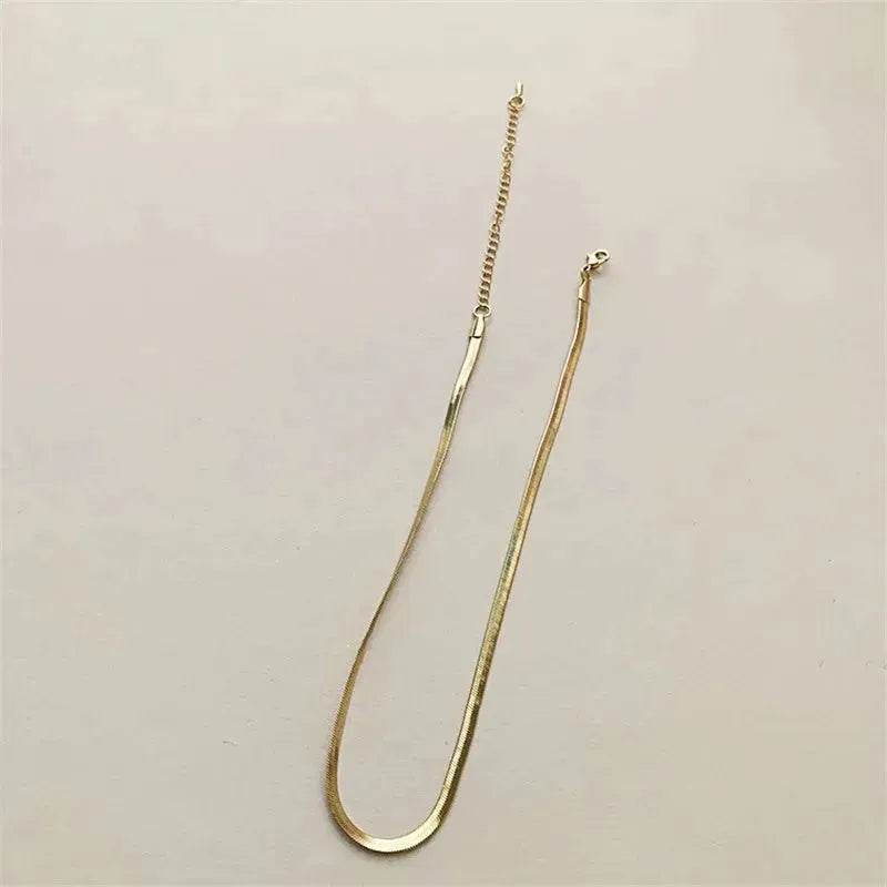 cold wind European and American Simple minimalist necklace women - Velora