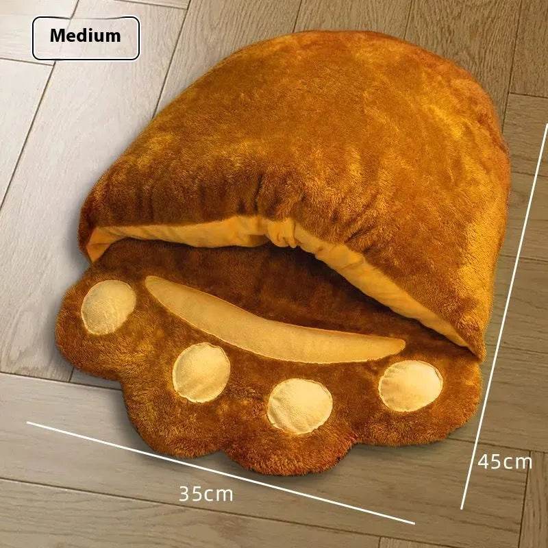 Winter Warm Thickened House Semi-closed Cat Nest - Velora